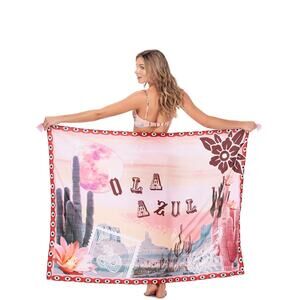 Ola Azul Julia Desert Pareo NWT ONE SIZE